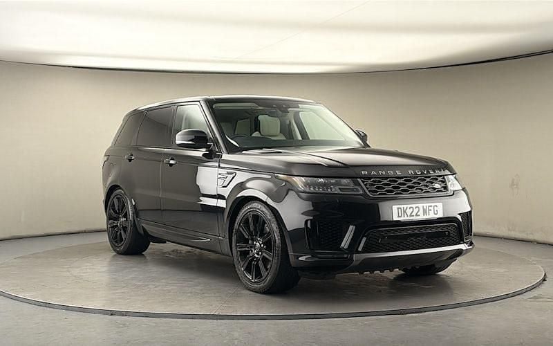 Used Land Rover Range Rover Sport HSE 404 HP (297 kW) 2021 Santorini black SUV
