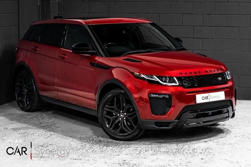 Used Land Rover Range Rover evoque HSE Dynamic 180 HP (132 kW) 2017 Red SUV