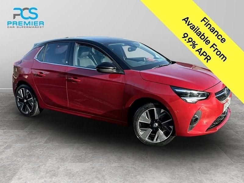 Red Used 2022 Vauxhall Corsa-e Elite Hatchback | £11,795 (Good price) - Image 1/3