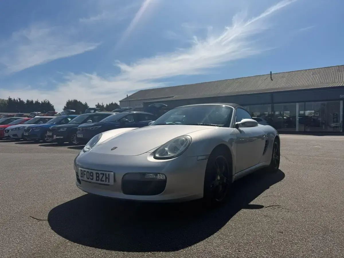 Usado Porsche Boxster 245 HP (180 kW) 2009 Prateado Cabrios