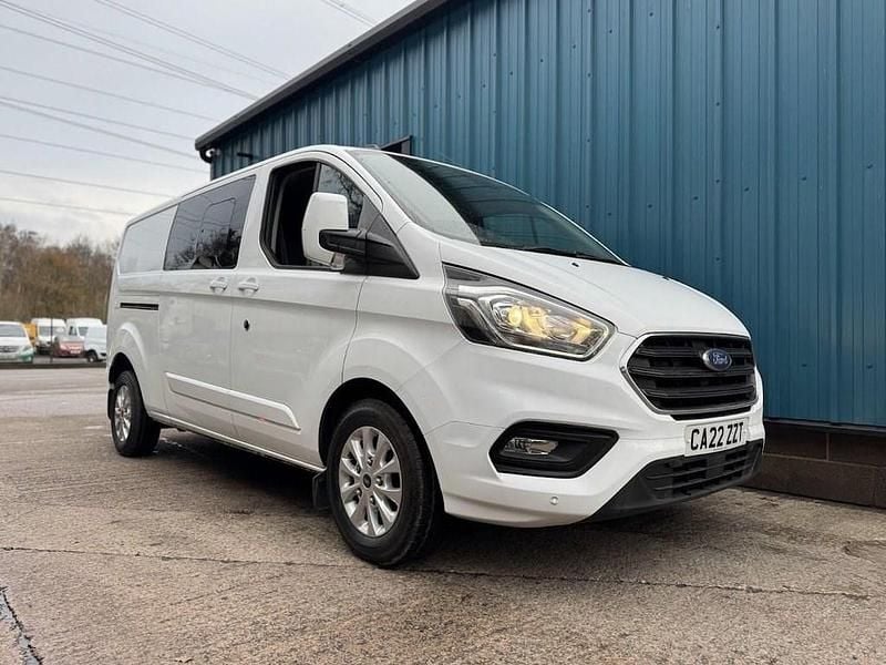 Used Ford Transit Custom Limited 130 HP (95 kW) 2022 White Cabriolet
