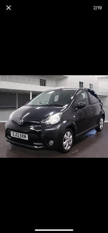 Used Toyota Aygo 2012 Black Hatchback