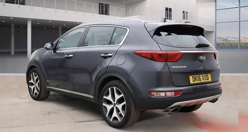 Used Kia Sportage GT-Line 174 HP (127 kW) 2016 Silver SUV