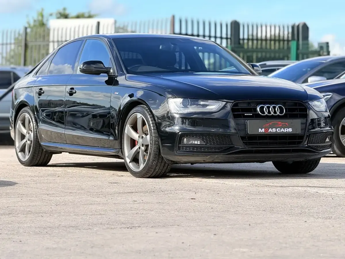 Used Audi A4 Black Edition 177 HP (130 kW) 2014 Black Sedan