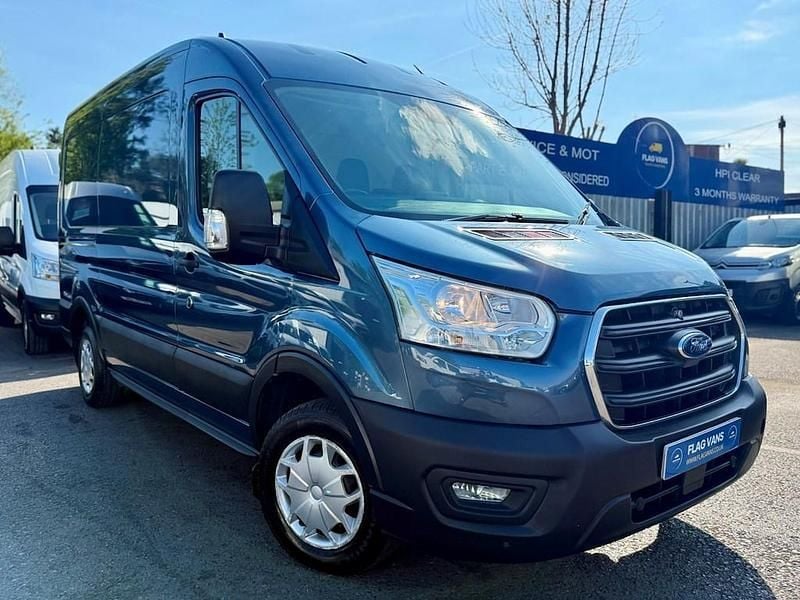 Blue Used 2020 Ford Transit Trend Van | £11,495 (Fair price) - Image 1/4