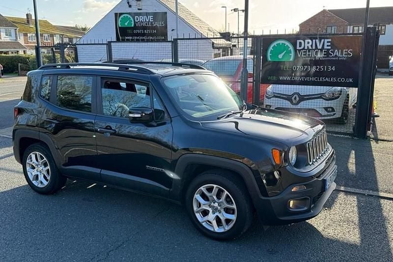 Black Used 2017 Jeep Renegade Longitude SUV | £7,495 (Good price) - Image 1/1