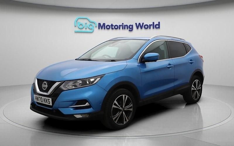 Used Nissan Qashqai N-Connecta 160 HP (117 kW) 2020 Blue SUV
