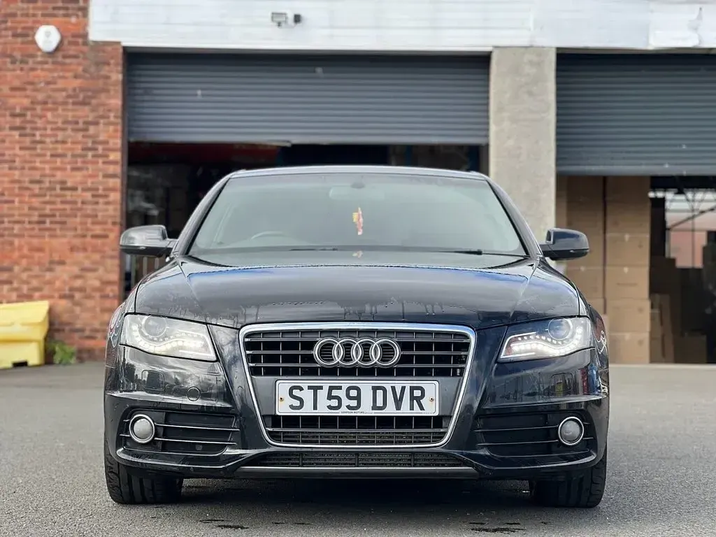 Used Audi A4 S-Line 143 HP (105 kW) 2009 Black Sedan
