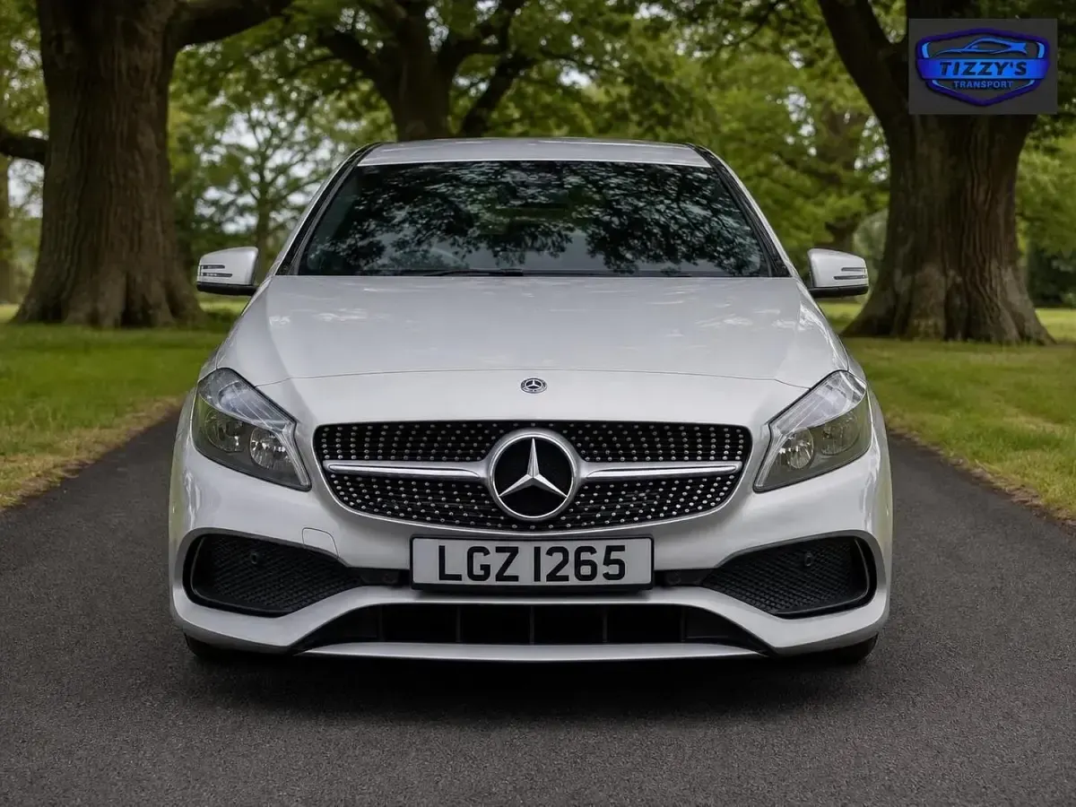 Used Mercedes A180 AMG line 109 HP (80 kW) 2018 Silver Hatchback