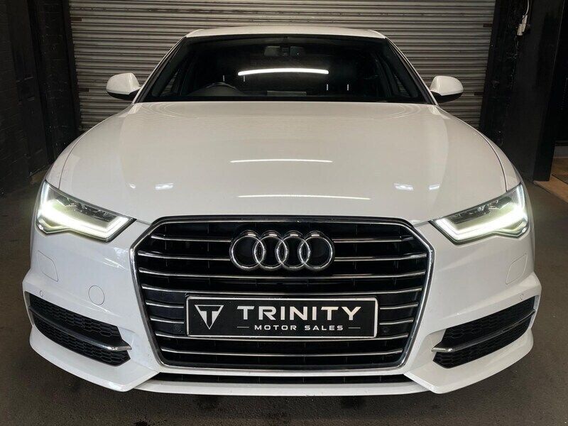 Used Audi A6 S-Line 190 HP (139 kW) 2015 White Sedan