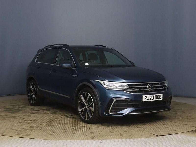 Used VW Tiguan R-line 150 HP (110 kW) 2023 Blue SUV