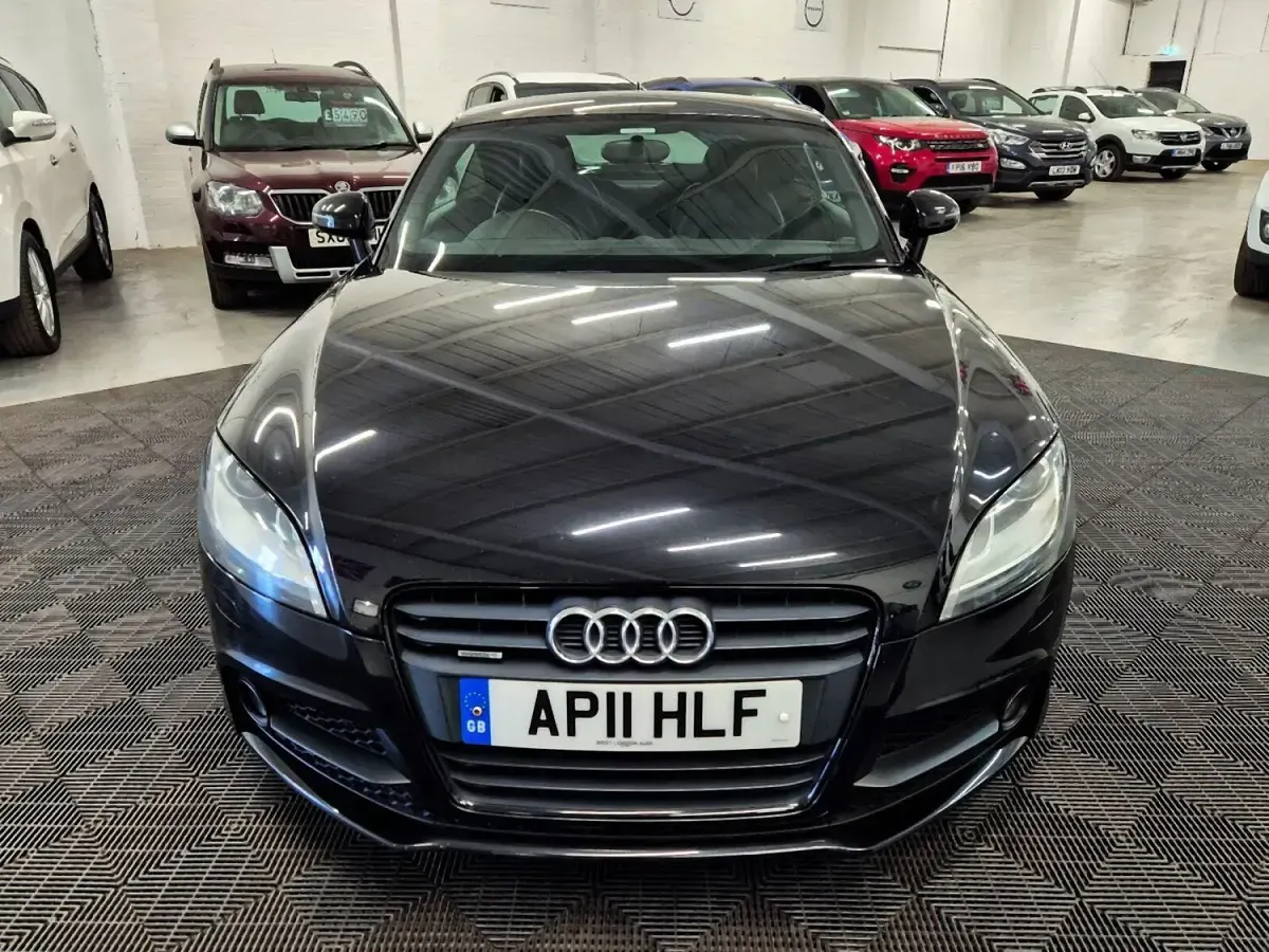 Used Audi TT Black Edition 170 HP (125 kW) 2011 Black Coupe