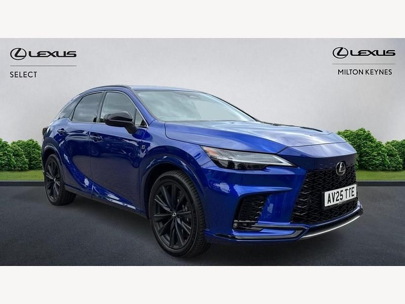 Blue Used 2025 Lexus RX500h Sport Line SUV | £67,633 (Fair price) - Image 1/3
