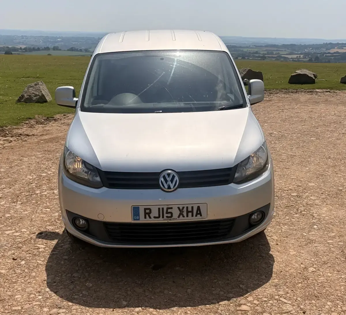 Used VW Caddy Highline 102 HP (75 kW) 2015 Silver MPV