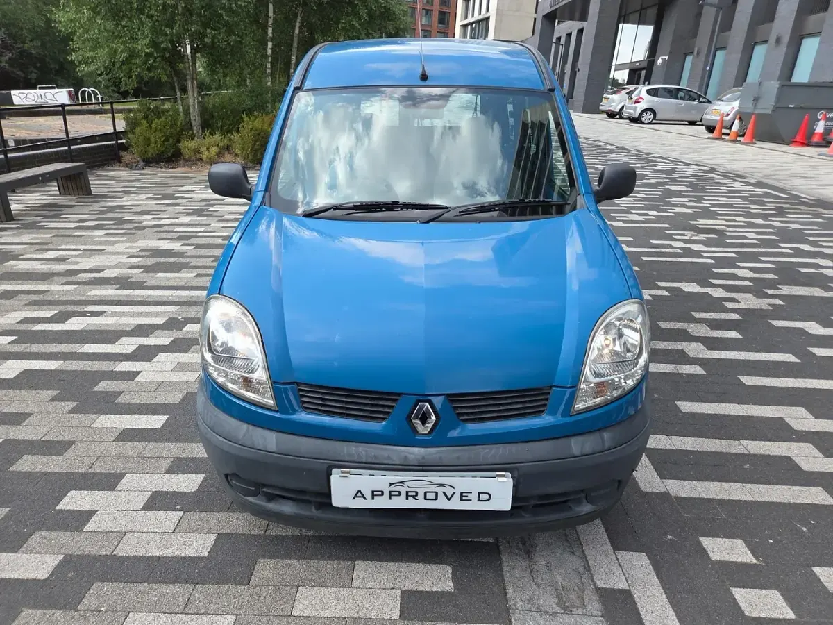 Used Renault Kangoo Authentique 75 HP (55 kW) 2005 Blue MPV