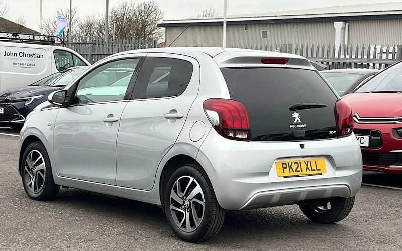 Used Peugeot 108 Collection 72 HP (52 kW) 2021 Silver Hatchback