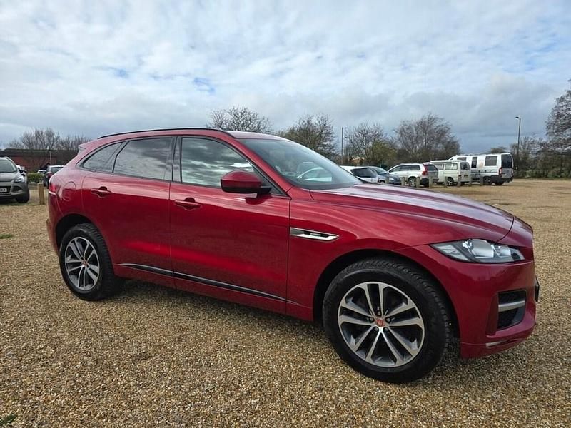 Second-hand Jaguar F-Pace R-Sport 180 CP (132 kW) 2019 Roșu SUV