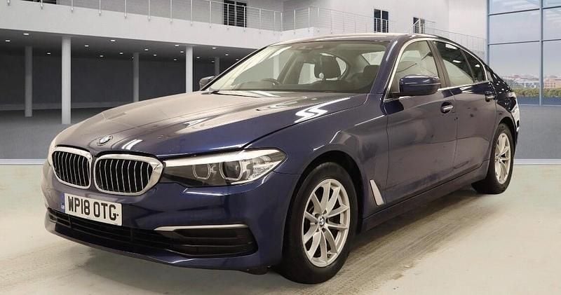 Blue Used 2018 BMW 520 Advantage Sedan | £12,690 (Super price) - Image 1/4