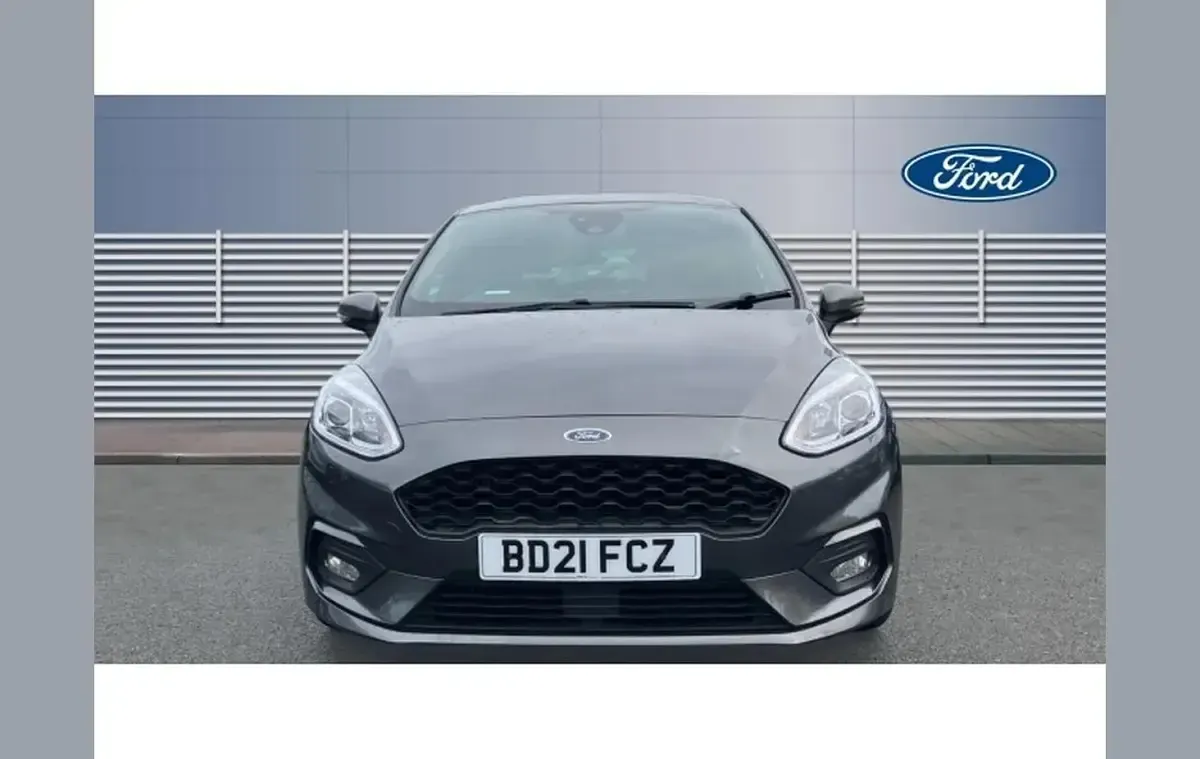 Used Ford Fiesta ST-Line 125 HP (91 kW) 2021 Grey Hatchback