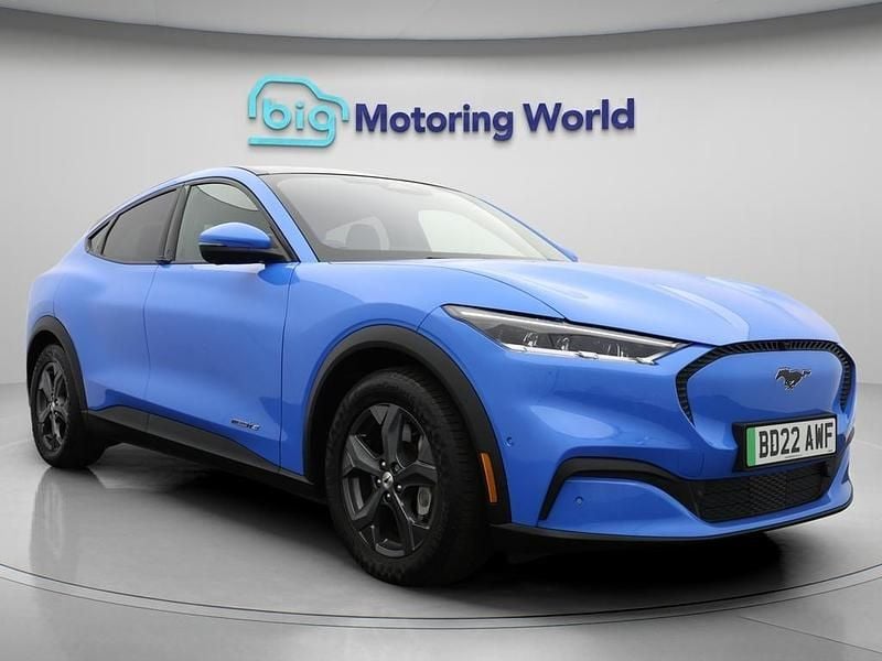 Blue Used 2022 Ford Mustang Mach-E Standard Range SUV | £22,000 (Good price) - Image 1/4