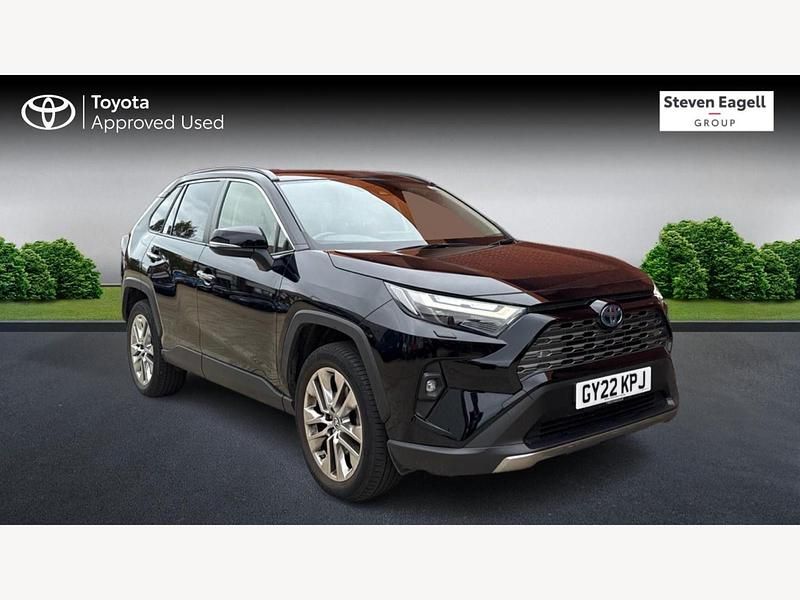 Black Used 2022 Toyota RAV4 Hybrid SUV | £32,516 (A bit pricey) - Image 1/3