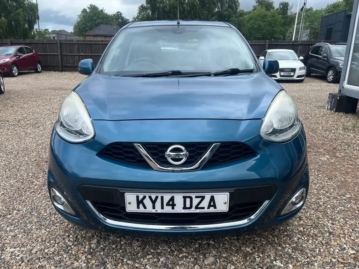 Used Nissan Micra S 2014 Blue Hatchback