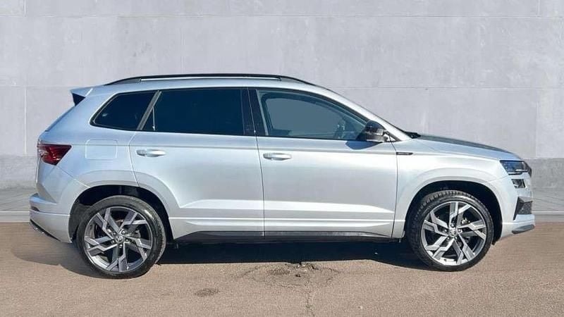 Used Skoda Karoq SportLine 150 HP (110 kW) 2024 Silver SUV