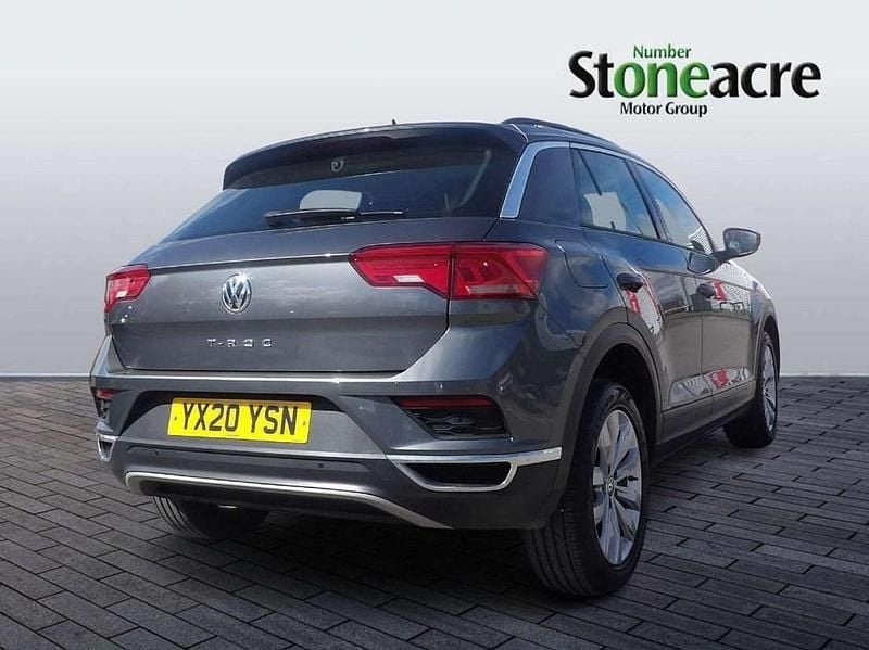 Used VW T-Roc SE 115 HP (84 kW) 2020 Grey SUV