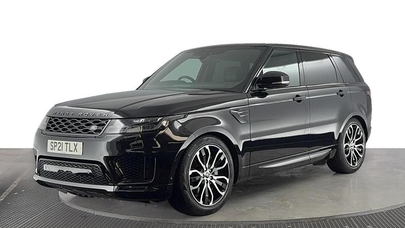 Black Used 2021 Land Rover Range Rover Sport HSE SUV | £31,420 (Good price) - Image 1/4