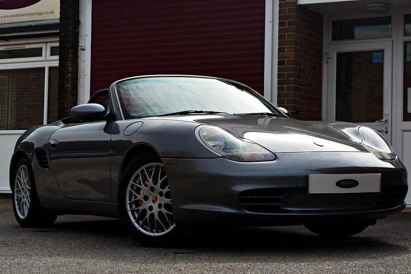 Used Porsche Boxster 228 HP (167 kW) 2003 Grey Cabriolet