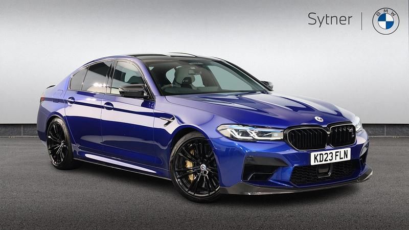 Blue Used 2023 BMW M5 Competition Edition | £75,000 (Expensive) - Image 1/4