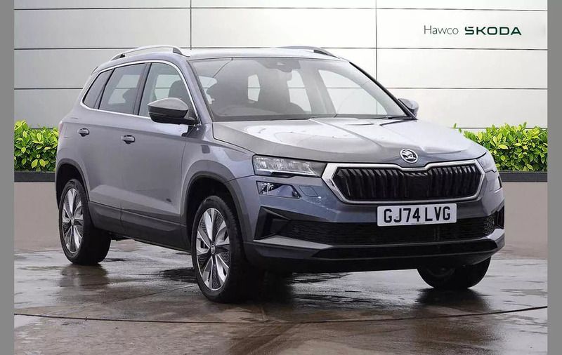 Grey Used 2024 Skoda Karoq SE L SUV | £23,495 (A bit pricey) - Image 1/4
