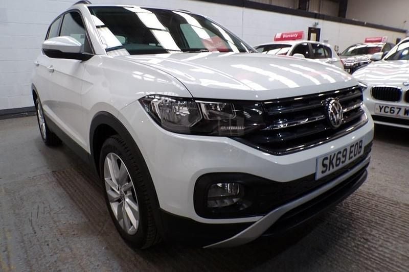 White Used 2019 VW T-Cross SE SUV | £12,485 (Fair price) - Image 1/1