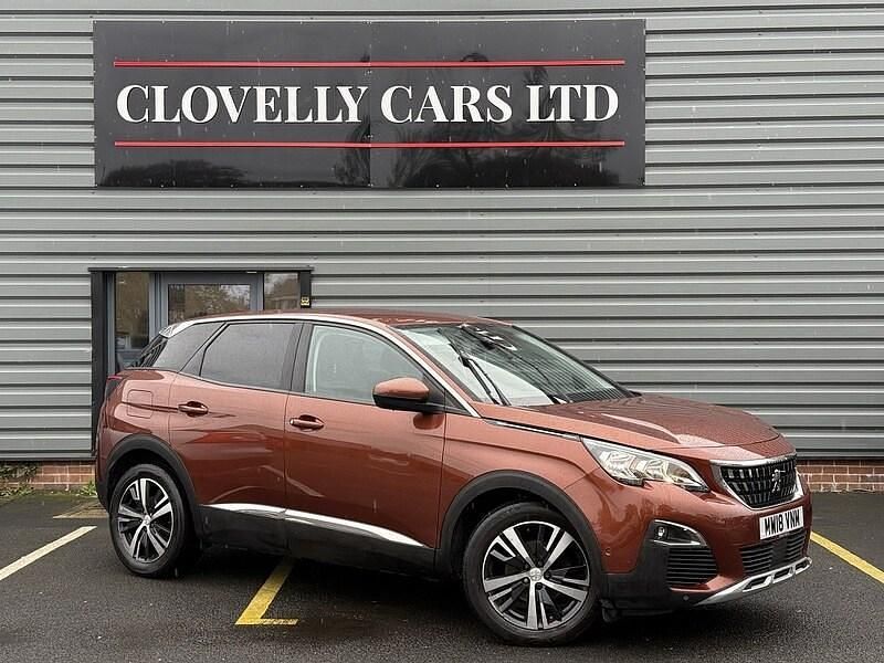 Bronze Used 2018 Peugeot 3008 Allure Hatchback | £7,999 (Fair price) - Image 1/4