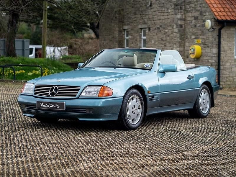 Used Mercedes SL280 1994 Blue Cabriolet