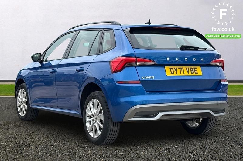 Used Skoda Kamiq SE 150 HP (110 kW) 2021 Blue SUV