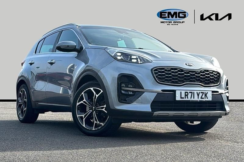 Used Kia Sportage GT-Line 174 HP (127 kW) 2021 Silver SUV