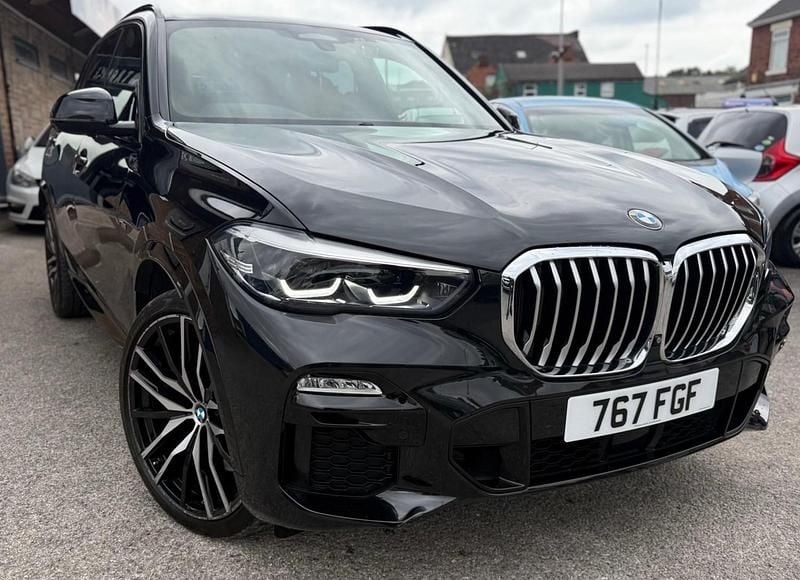 Black Used 2024 BMW X5 M Luxury Line SUV | £43,995 - Image 1/4
