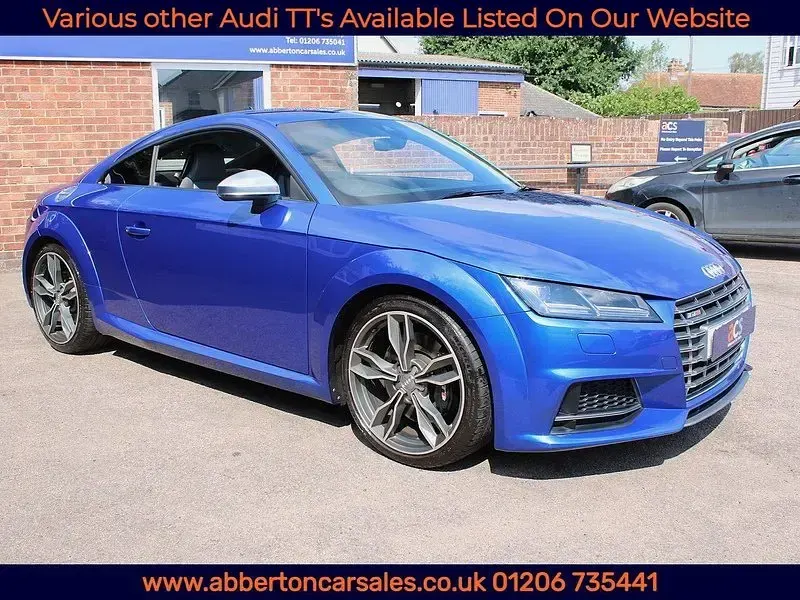 Used Audi TTS Comfort 310 HP (228 kW) 2015 Blue Coupe