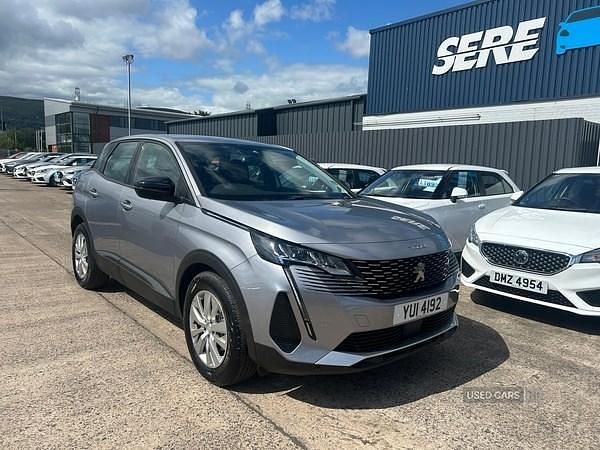 Grey Used 2022 Peugeot 3008 Active Premium Hatchback | £17,885 (Fair price) - Image 1/4
