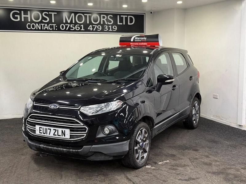 Used Ford Ecosport Zetec 95 HP (69 kW) 2017 Black SUV