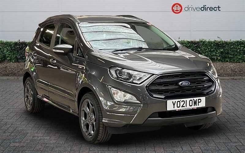 Grey Used 2021 Ford Ecosport ST-Line SUV | £10,650 (Fair price) - Image 1/4