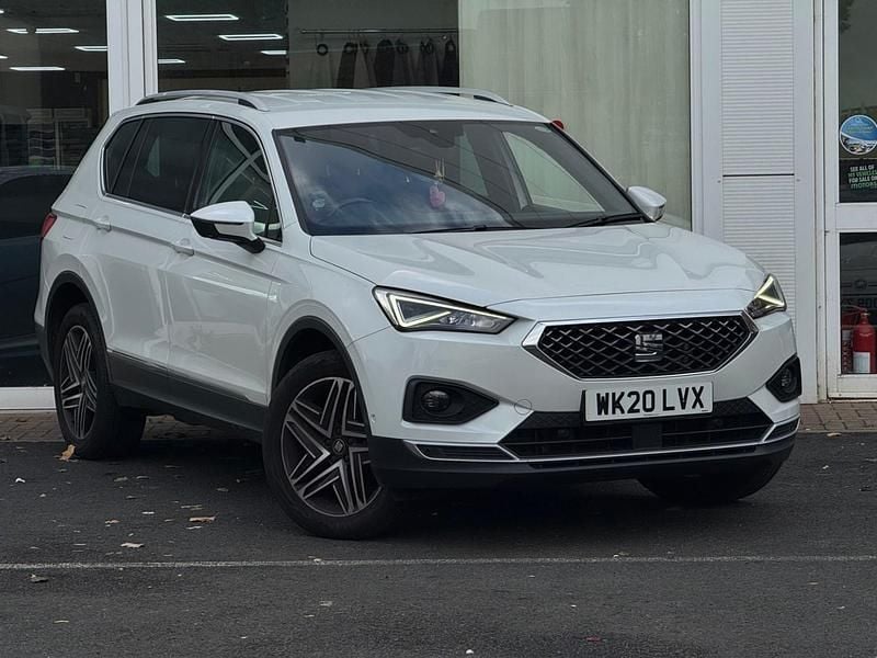 White Used 2020 Seat Tarraco 4Drive SUV | £16,996 (Good price) - Image 1/3