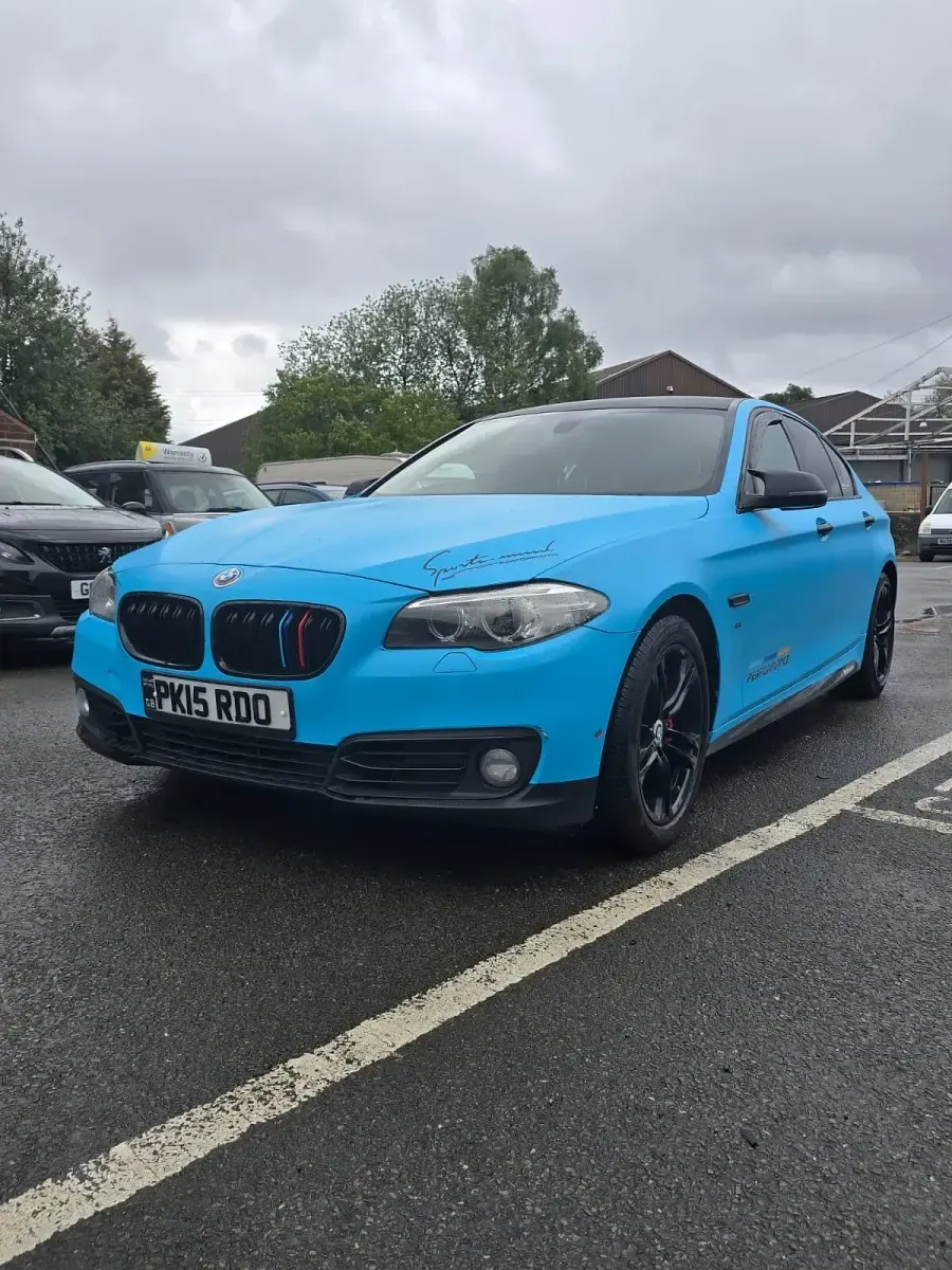 Used BMW 530 Luxury Line 2015 Blue Sedan
