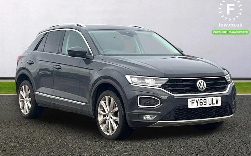 Used VW T-Roc SEL 150 HP (110 kW) 2019 Grey SUV
