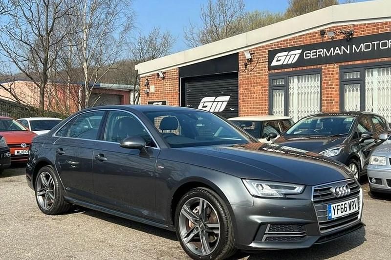 Used Audi A4 S-Line 190 HP (139 kW) 2016 Grey Sedan