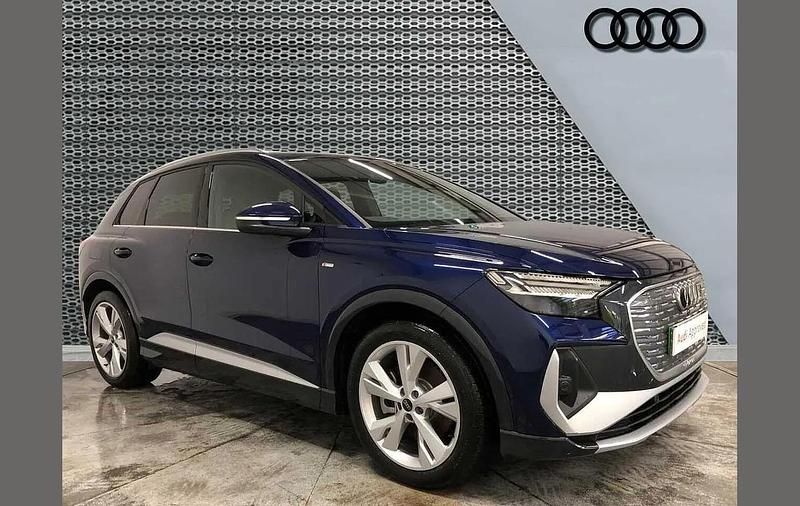 Used Audi Q4 e-tron S-Line 245 kW (334 HP) 2025 Blue SUV