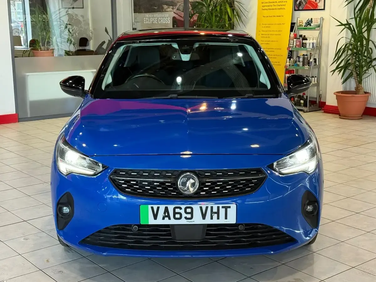 Used Vauxhall Corsa-e Elite 100 kW (136 HP) 2022 Blue Hatchback