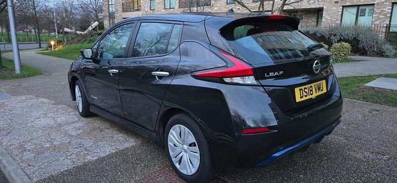 Used Nissan Leaf Visia 110 kW (150 HP) 2018 Black Hatchback
