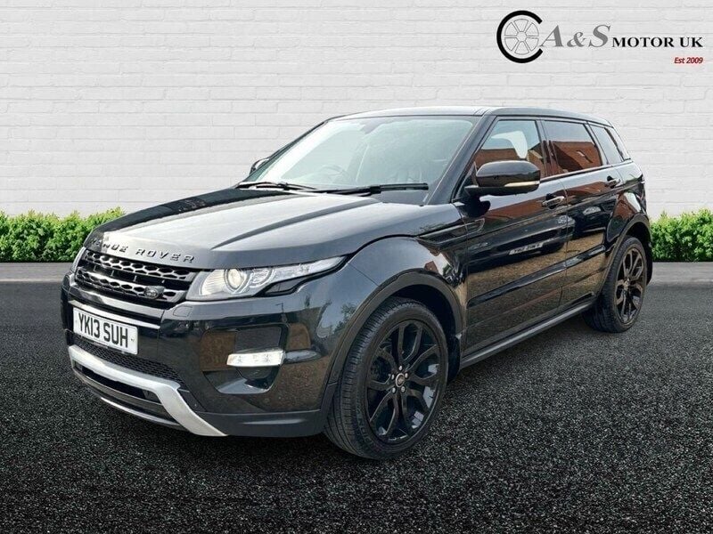 Black Used 2013 Land Rover Range Rover evoque Dynamic SUV | £9,450 (Fair price) - Image 1/4